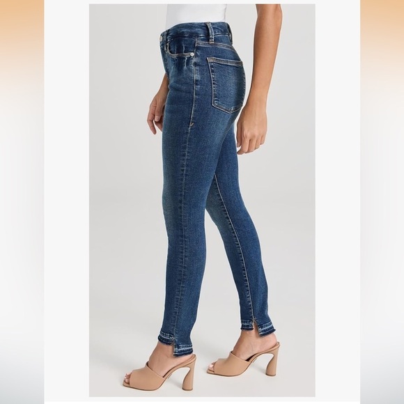 Good American Good Legs Skinny Jeans GLRSH873T indigo502 Size 10/30 - Picture 3 of 11